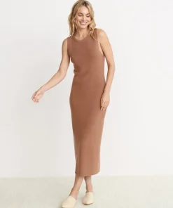 Sleeveless Sweater Dress