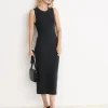 Sleeveless Sweater Dress
