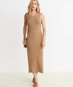 Sleeveless Sweater Dress