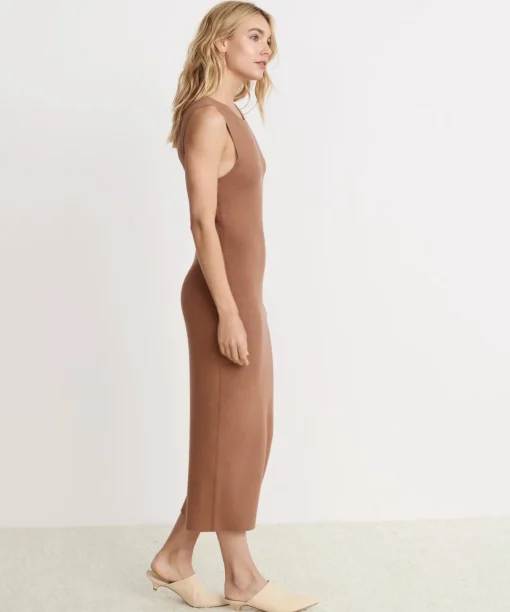 Sleeveless Sweater Dress