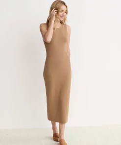 Sleeveless Sweater Dress
