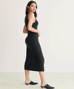 Sleeveless Sweater Dress