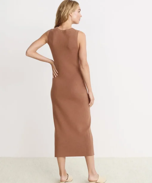 Sleeveless Sweater Dress