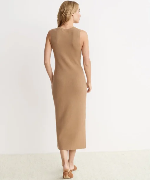 Sleeveless Sweater Dress