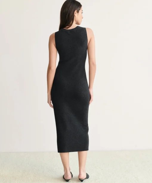 Sleeveless Sweater Dress