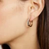 Stevie Grey Diamond Hoops
