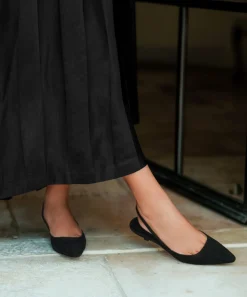 Suede Kitten Heel