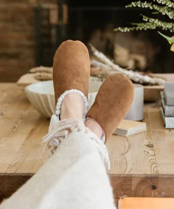 Suede Moroccan Slipper