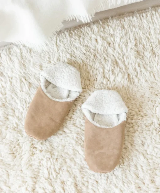 Suede Moroccan Slipper