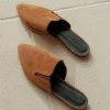 Suede Mule