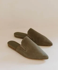 Suede Mule
