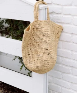Woven Raffia Tote
