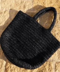 Woven Raffia Tote